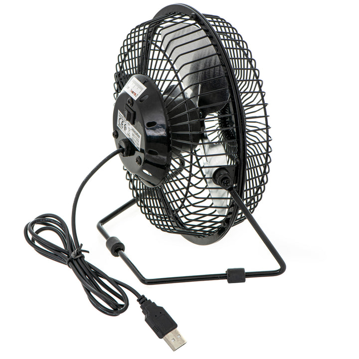 Mesko Desk Fan, 15 cm diameter, USB-powered, vertical oscillation, MS 7322