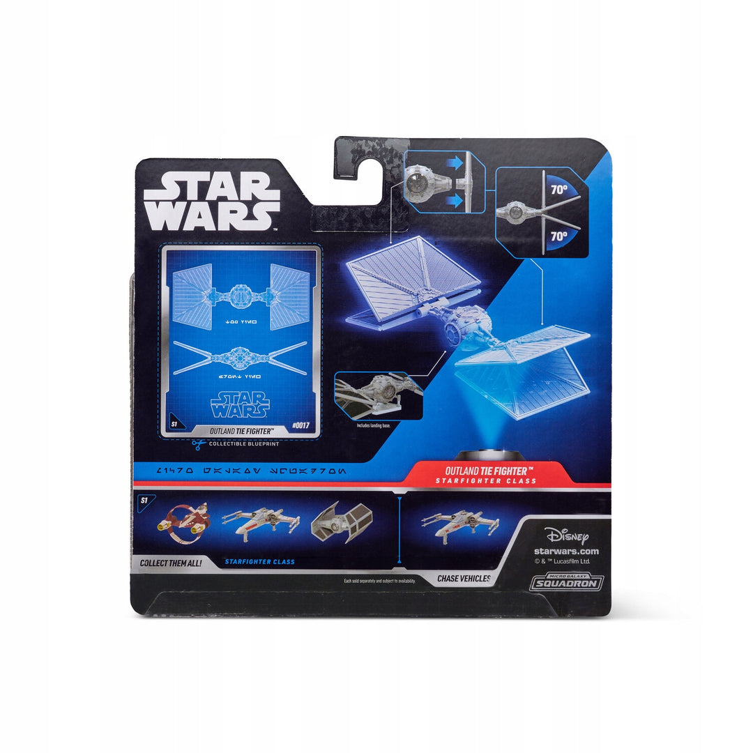 Star Wars Outland TIE Fighter Figura de Juguete Moff Gideon