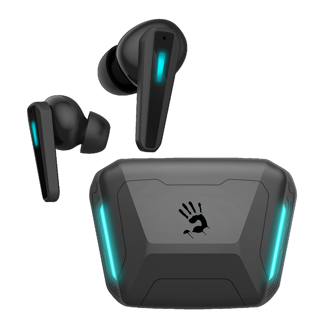 Bloody Wireless Headphones, Bluetooth 5.2, TWS, Charging Case, Black/Blue, M70