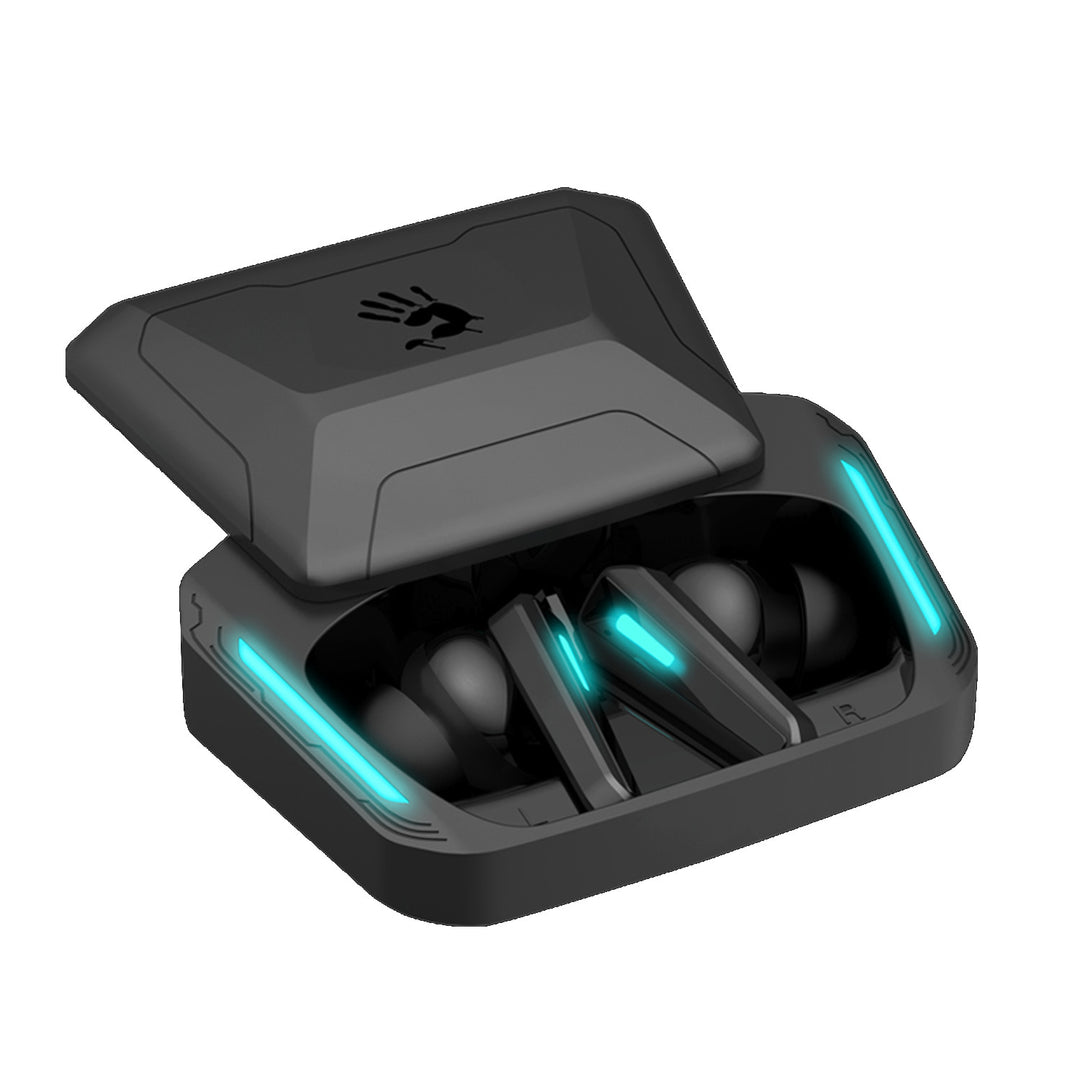 Bloody Wireless Headphones, Bluetooth 5.2, TWS, Charging Case, Black/Blue, M70