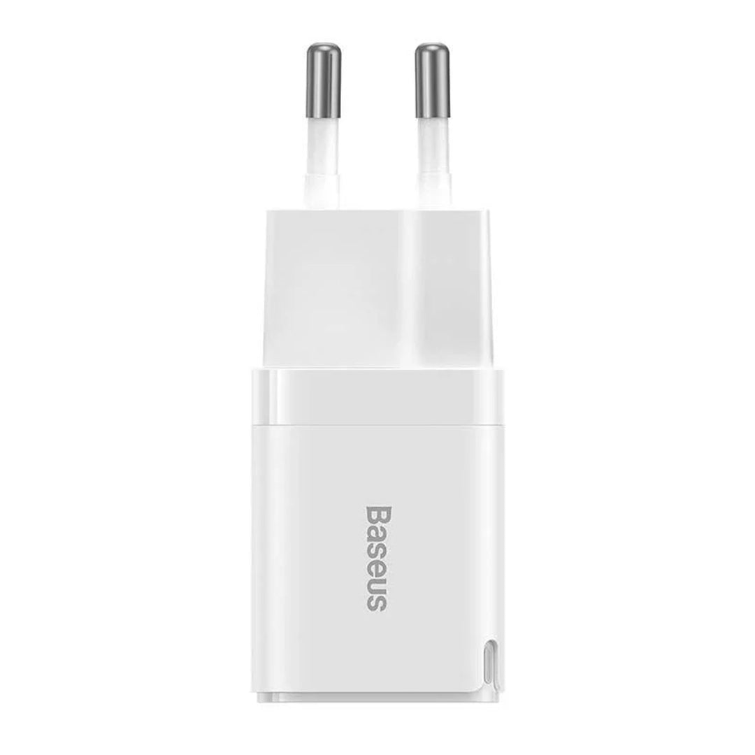 Baseus fast network charger, 30W, USB-C, white, GaN3