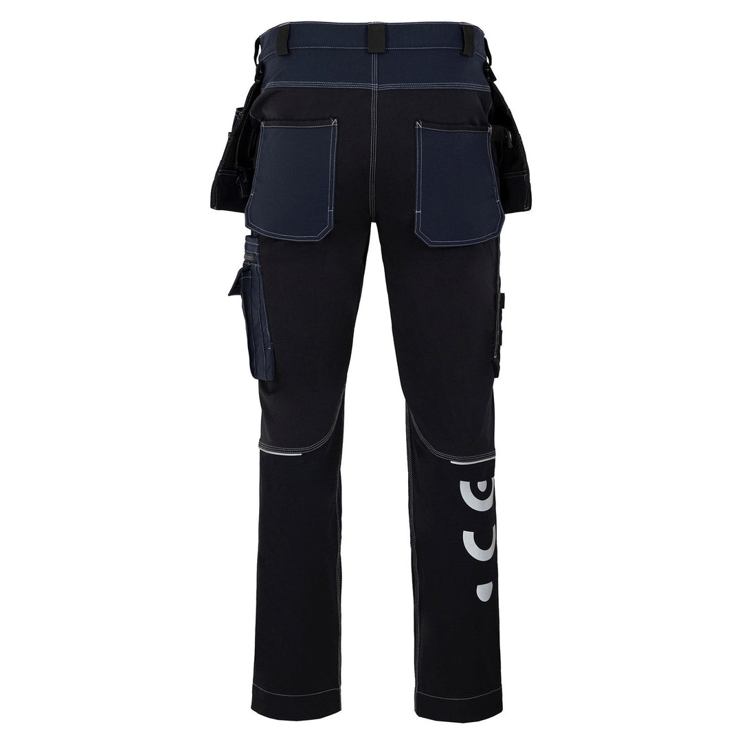 Avacore belt pants, stretch, cordura, black and navy blue, size 46, Avaflex