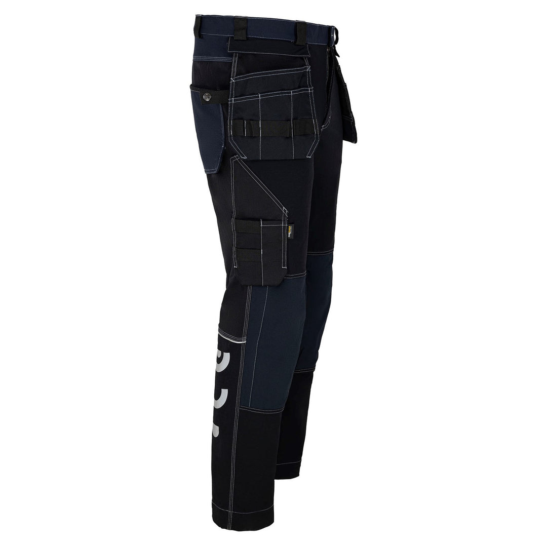 Pantalon Avacore, stretch, cordura, noir et bleu marine, taille 46, Avaflex