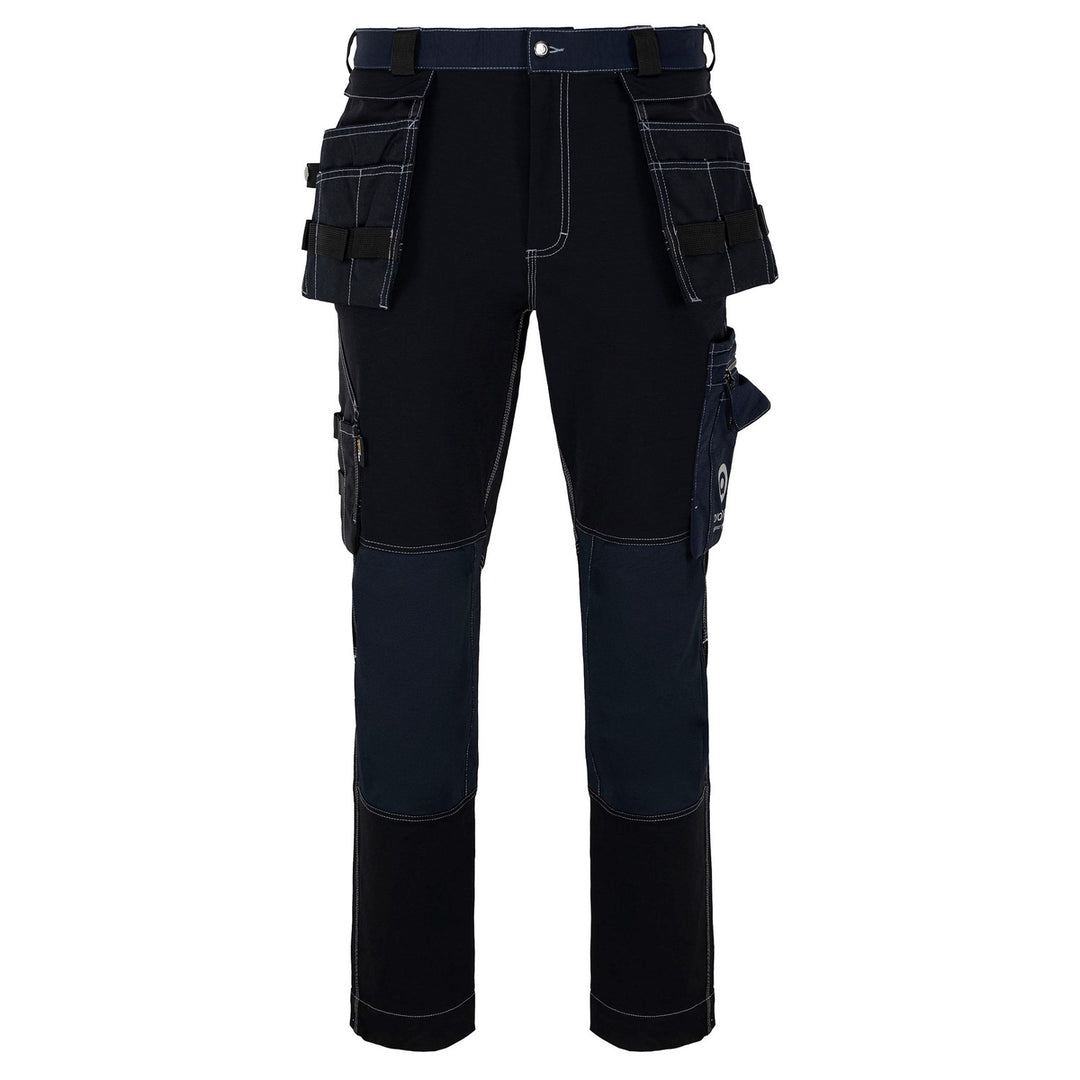 Pantalon Avacore, stretch, cordura, noir et bleu marine, taille 48, Avaflex