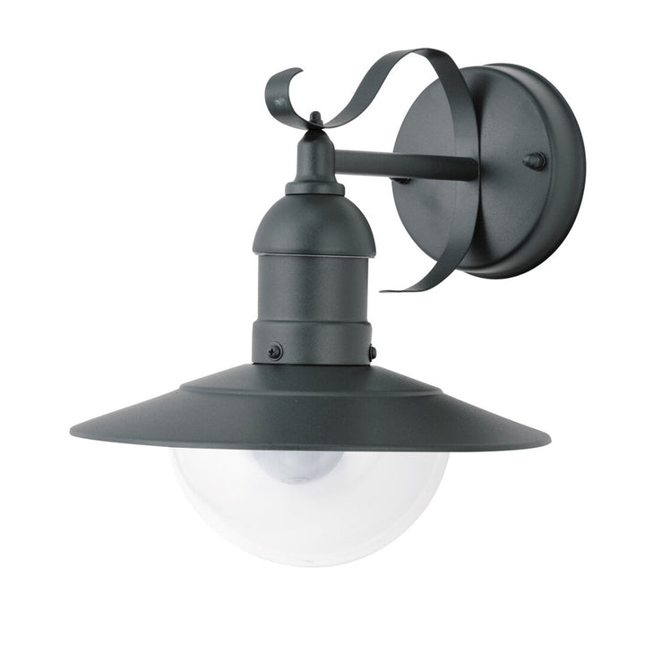 Rabalux wall lamp, outdoor, IP44, E27, max 60W, green, Oslo