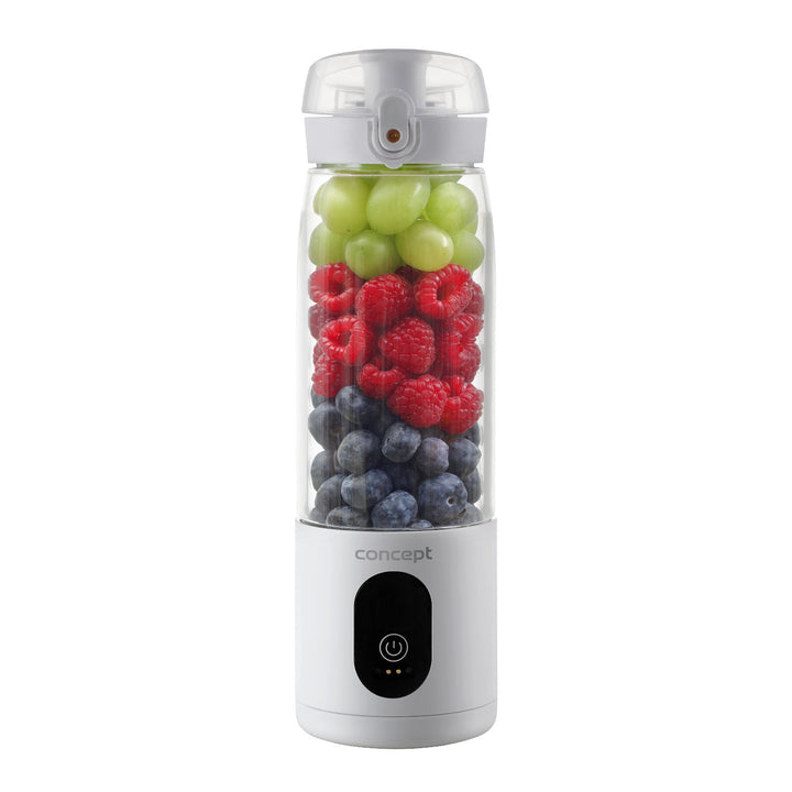 Concept personal blender, 600 ml, rechargeable Li-Ion, white, FitMaker SM4000