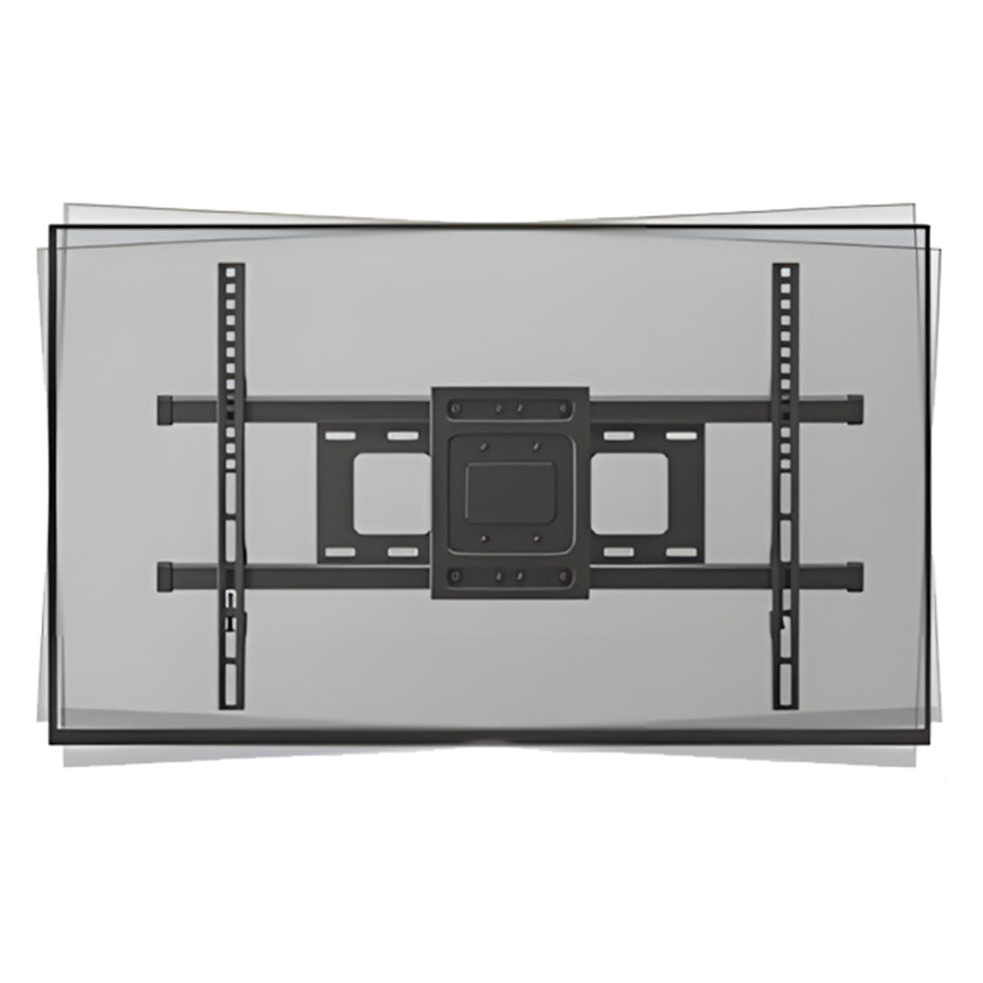 Maclean TV Mount, max VESA 600x400, 32-85", 60kg, horizontal and vertical angle adjustment, profile 65-390mm, black, MC-789