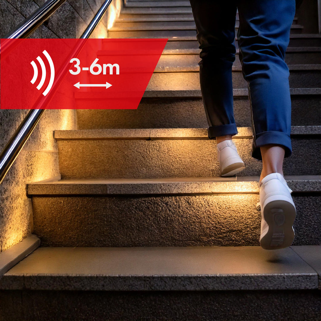 Maclean PIR bewegingsmelder, met externe sensor, 12-24V DC, 360°, MCE32 V