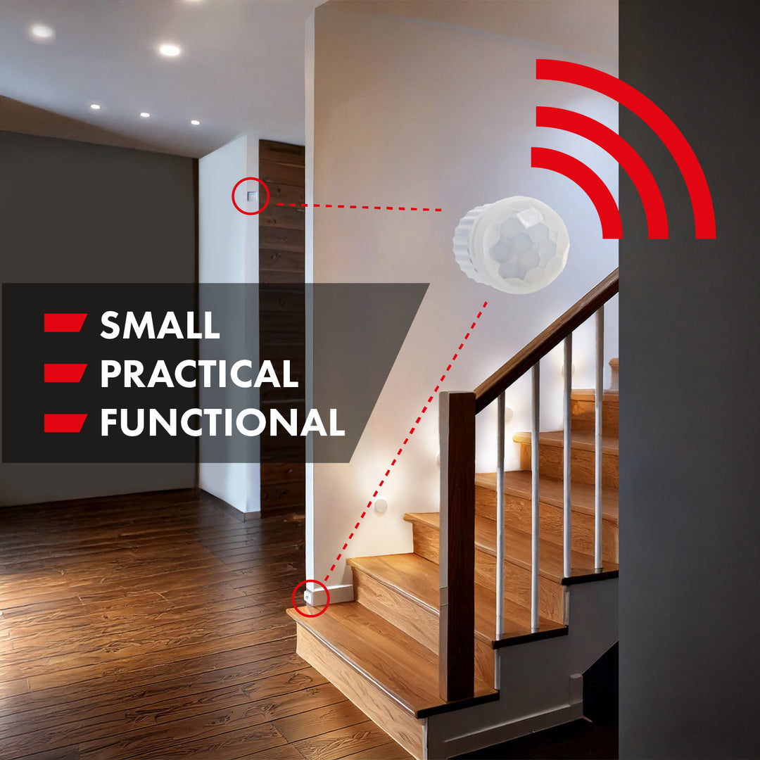 Maclean PIR bewegingsmelder, met externe sensor, 12-24V DC, 360°, MCE32 V