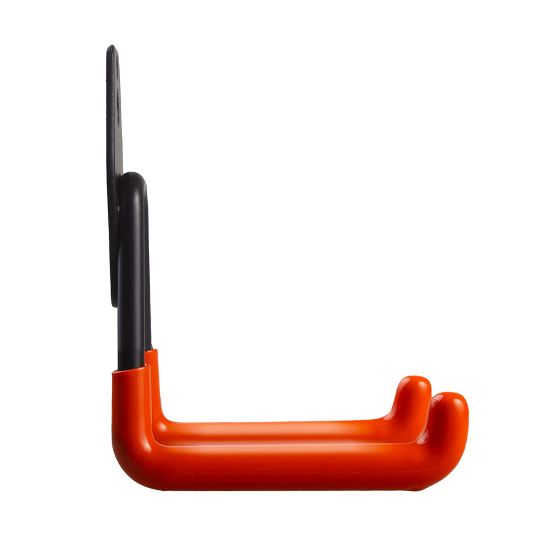 Maclean MC-442 Soporte de pared para garaje, para neumáticos, herramientas de jardín, escalera, mangueras. acero, Carga máx. 70kg, 2 unidades