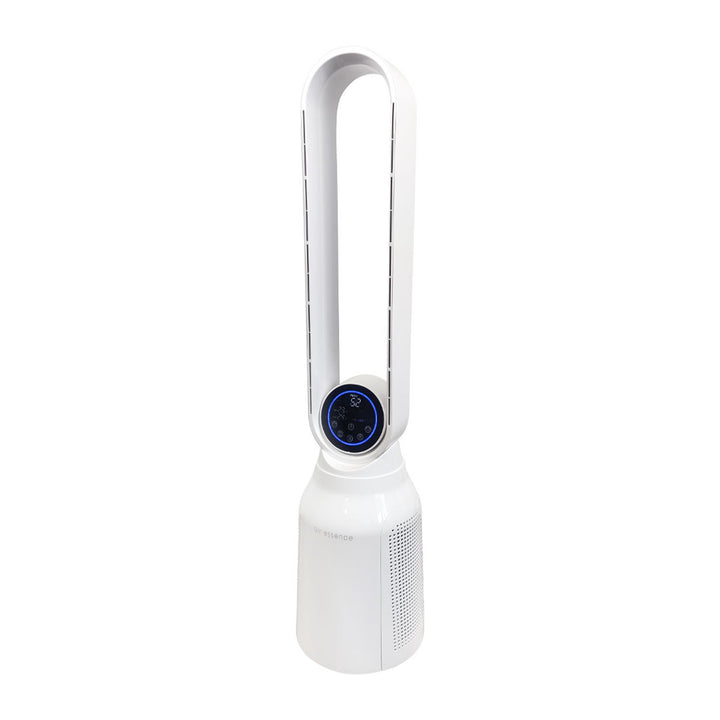 Plasma bladeless column fan and Air Essence LevanteLift air purifier with ionization function