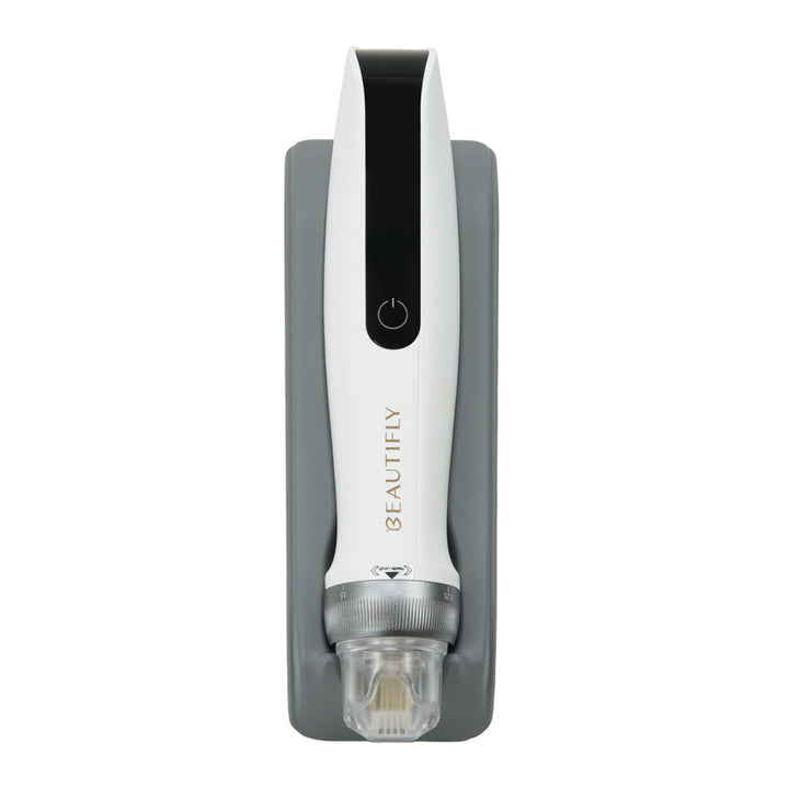 Dermapen CollagenBoost Microneedle Mesotherapy with EMS microcurrents and LED light.