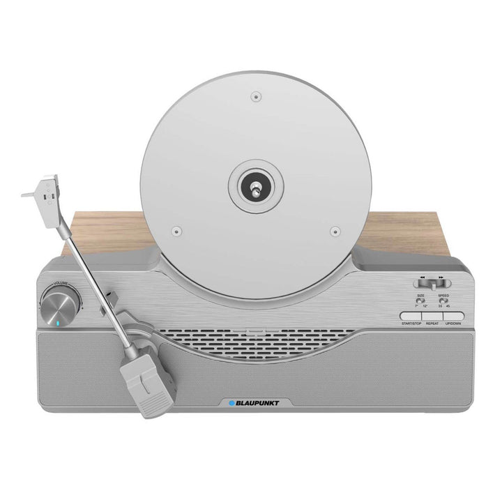 Blaupunkt vertical turntable, Bluetooth, 2x5W RMS, silver, VT100SL