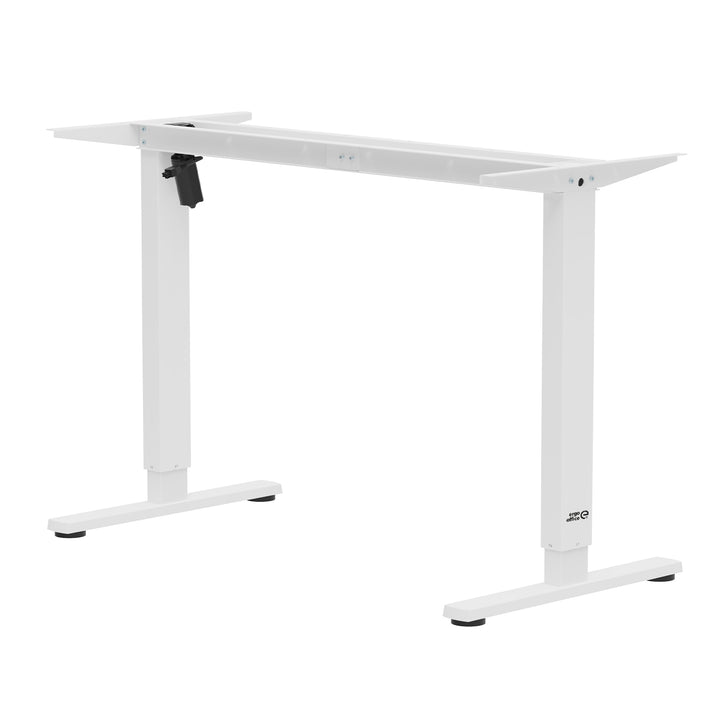 Ergo Office electric adjustable height desk, max height 1160mm, max - 80 kg, without top for standing and sitting work, white, ER-400 W