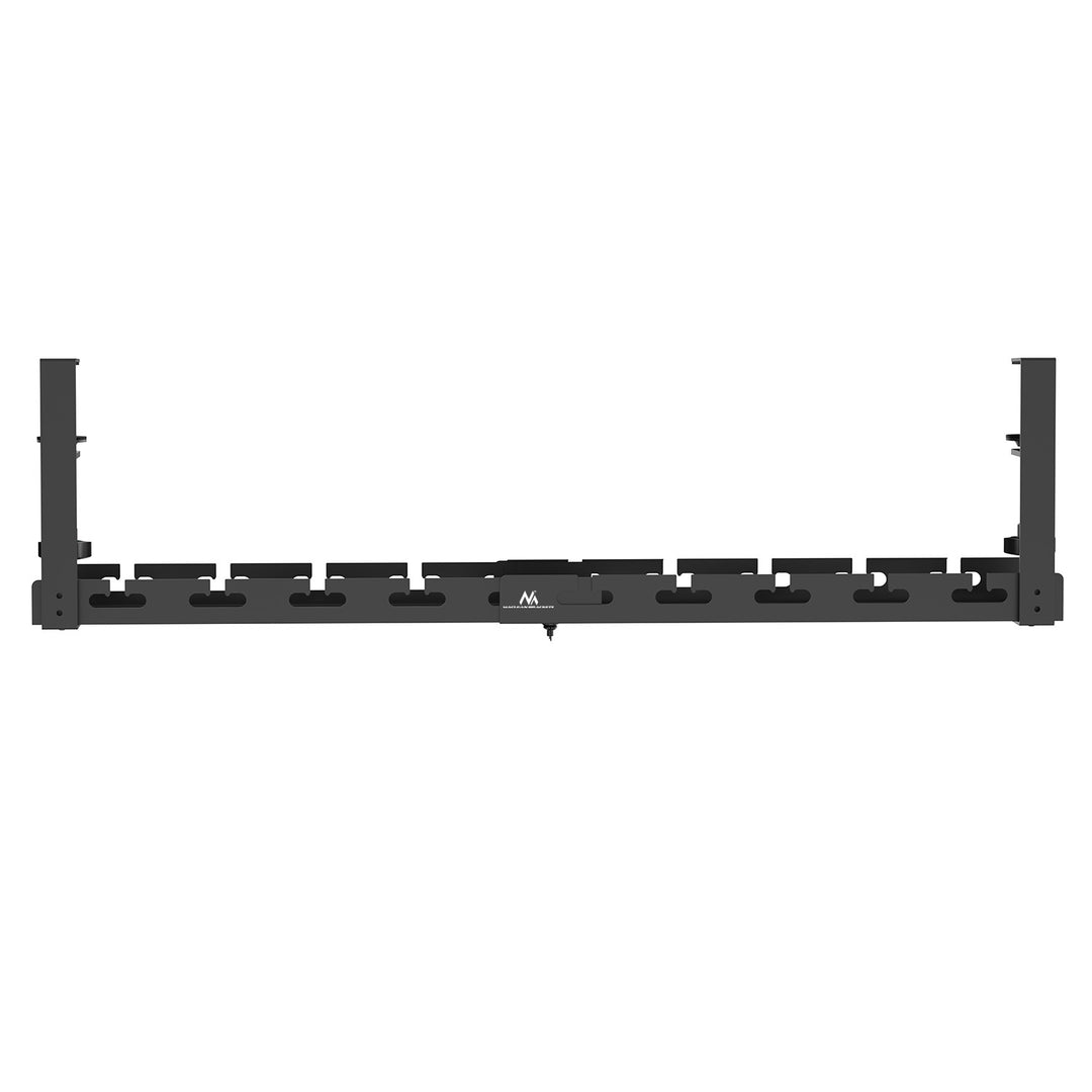Maclean under-desk cable organizer, max. load 5kg, max. 728mm, black, MC-103 B