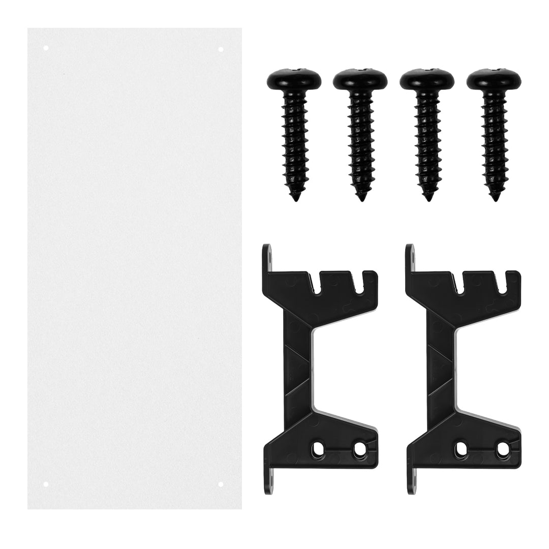 Maclean under-desk cable/extension organizer, max. load 5kg, black, MC-106 B