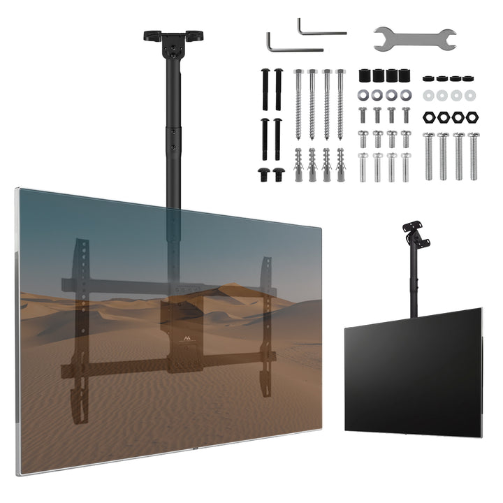 Deckenhalterung für Maclean TV, max. Belastung 60kg, 43-86", max VESA 600x400, MC-112 B