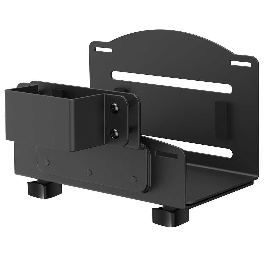 Maclean CPU computer mount, 122-212mm range, 10kg max load, black, MC-116 B