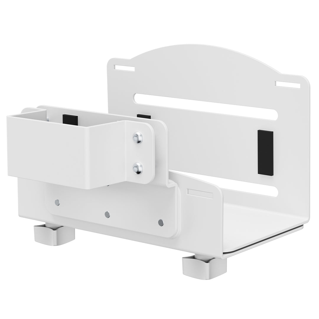 Maclean CPU computer mount, 122-212mm range, 10kg max load, white, MC-116 W