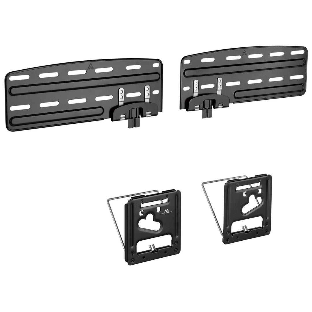 Maclean MC-806 N Soporte de TV, compatible con televisores Samsung QLED TV, 43"-85", máx. 60kg