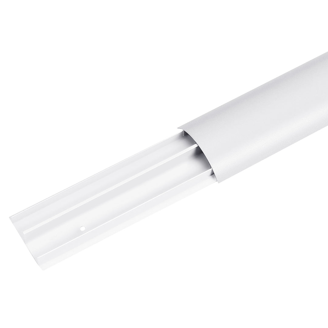 Cubrecables de aluminio Maclean, 62x20x750mm, blanco, MC-814 W