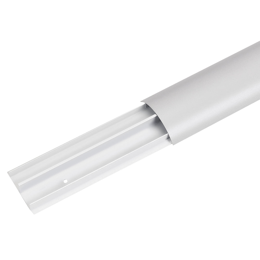 Cubrecables de aluminio Maclean, 62x20x750mm, plata, MC-814 S