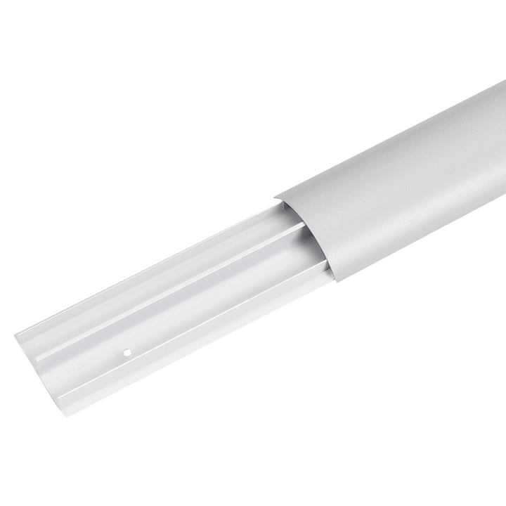 Cubrecables de aluminio Maclean, 62x20x750mm, plata, MC-814 S