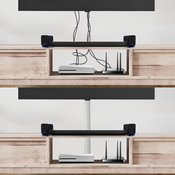 Cubrecables de aluminio Maclean, 62x20x750mm, plata, MC-814 S