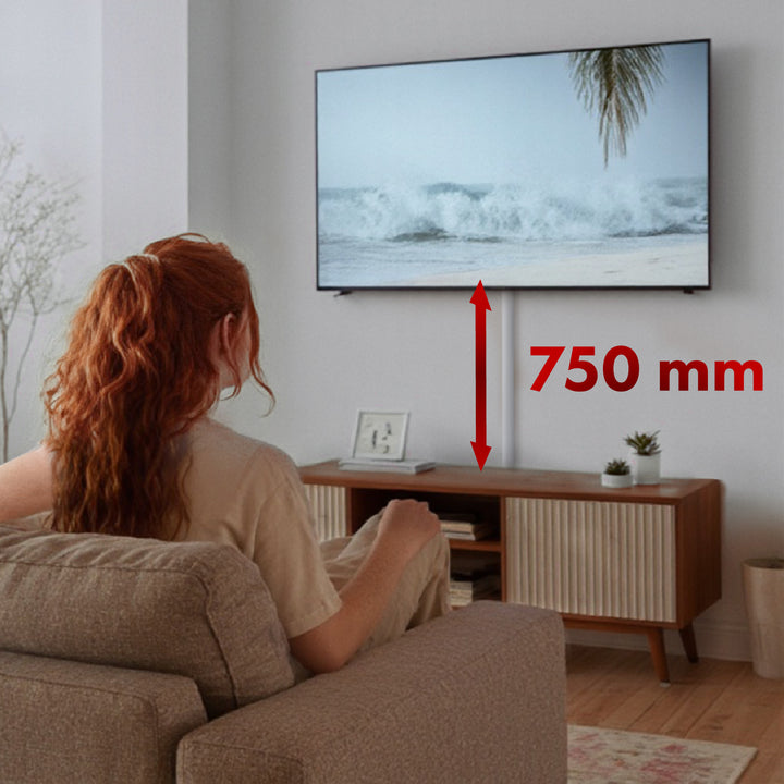 Cubrecables de aluminio Maclean, 62x20x750mm, plata, MC-814 S