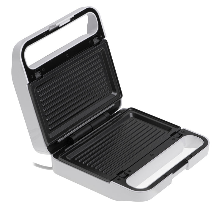 Adler sandwich toaster, contact grill, 1100W, white, AD 3070