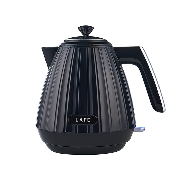 Lafe electric kettle, minimalist design, 2200W, 1.7L, black,