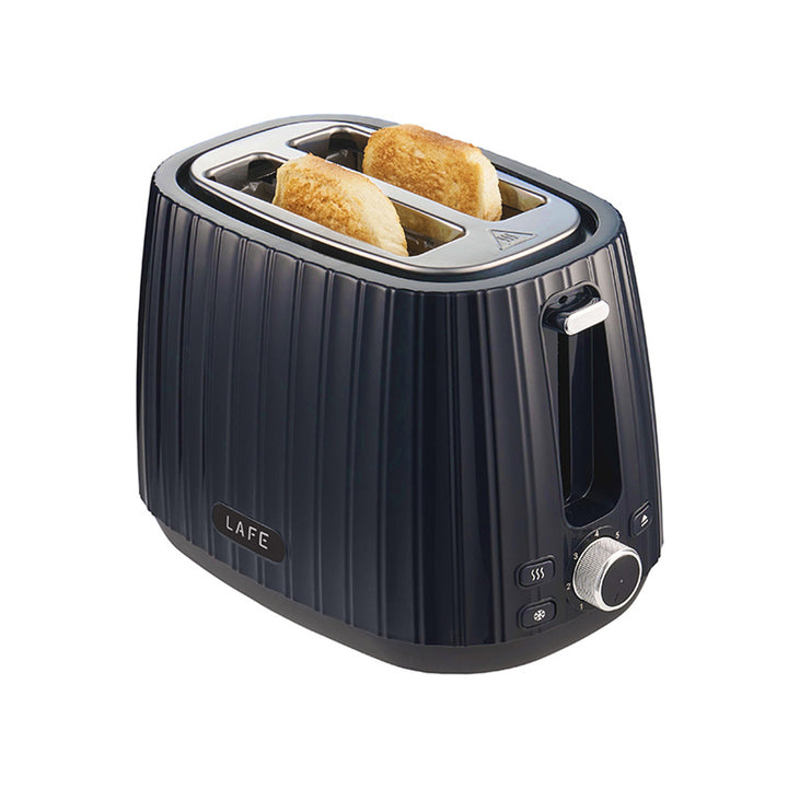 Lafe toaster, 7-stage toasting control, 1080W max, black, Modern