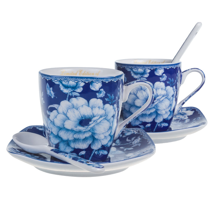 Unique porcelain set inspired by art timeless design