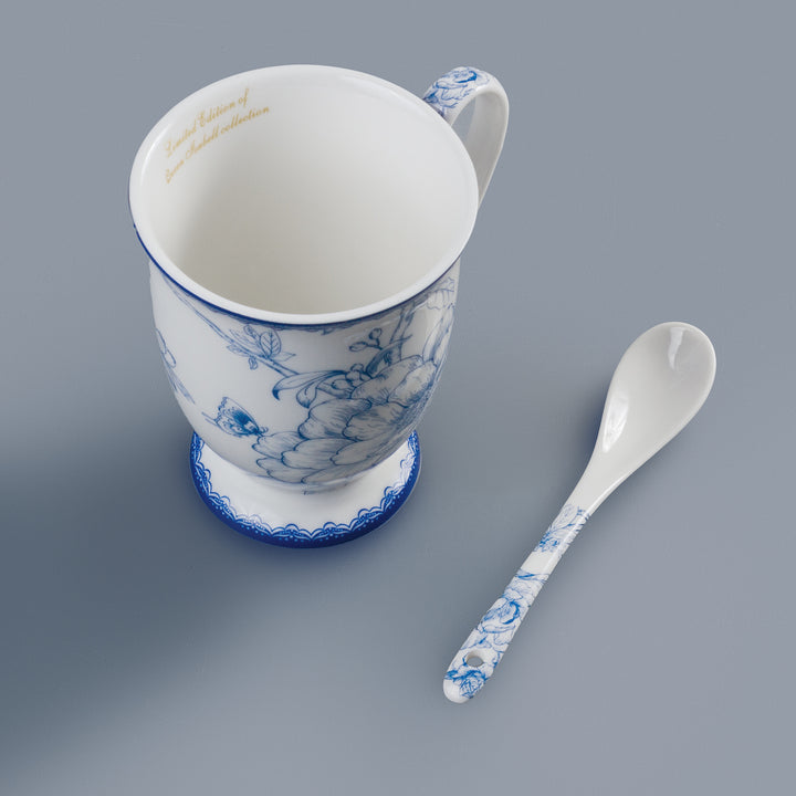 Elegant porcelain featuring a unique and artistic design.