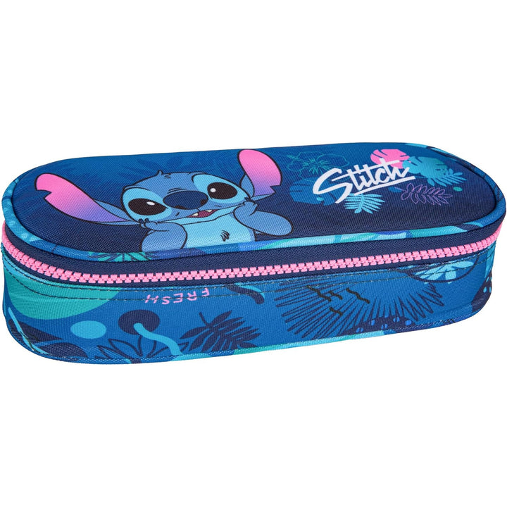 CoolPack Campus Disney Core Stitch oval school pencil case F062780
