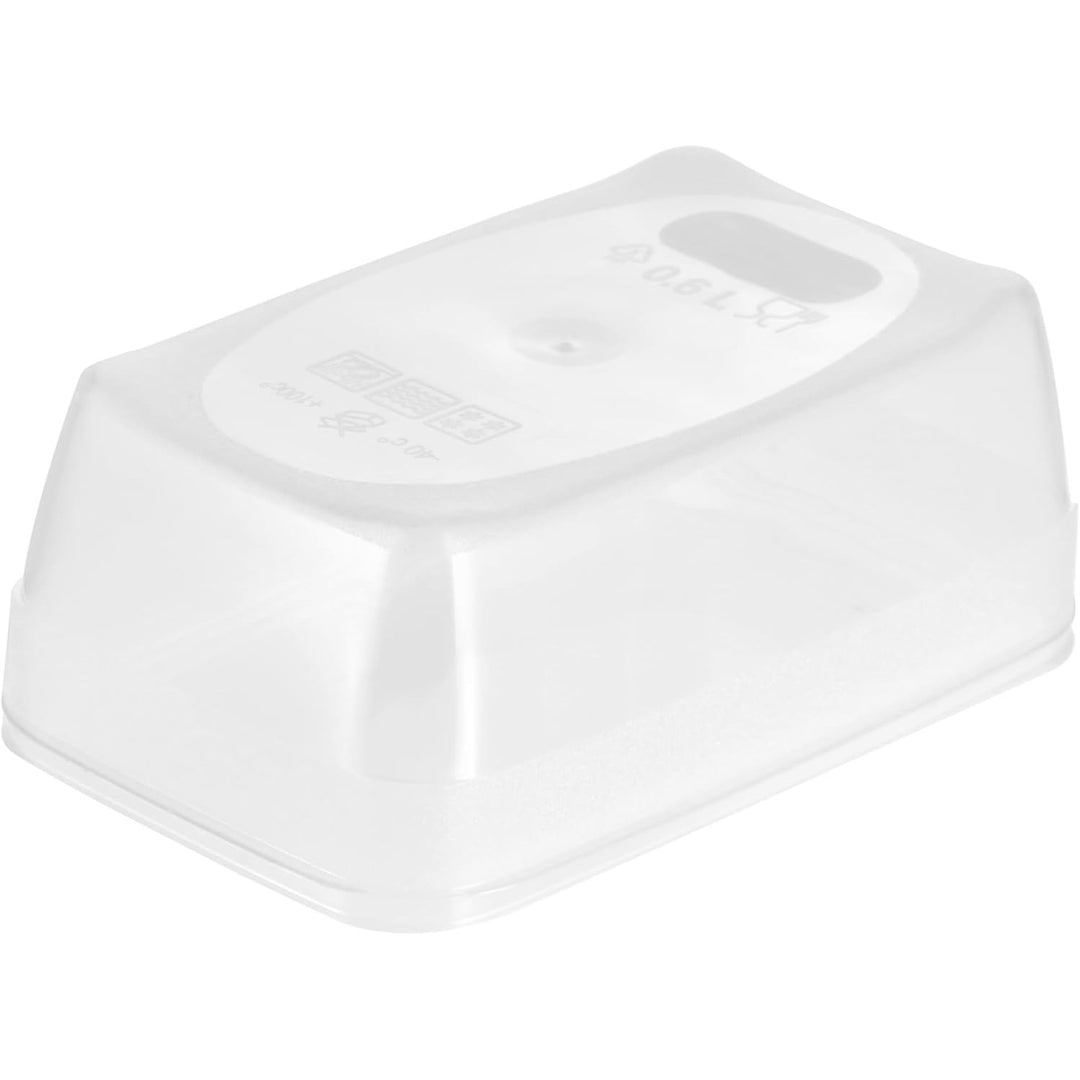 Keeeper Franco Recipiente para alimentos, 0,6 litros de capacidad, transparente