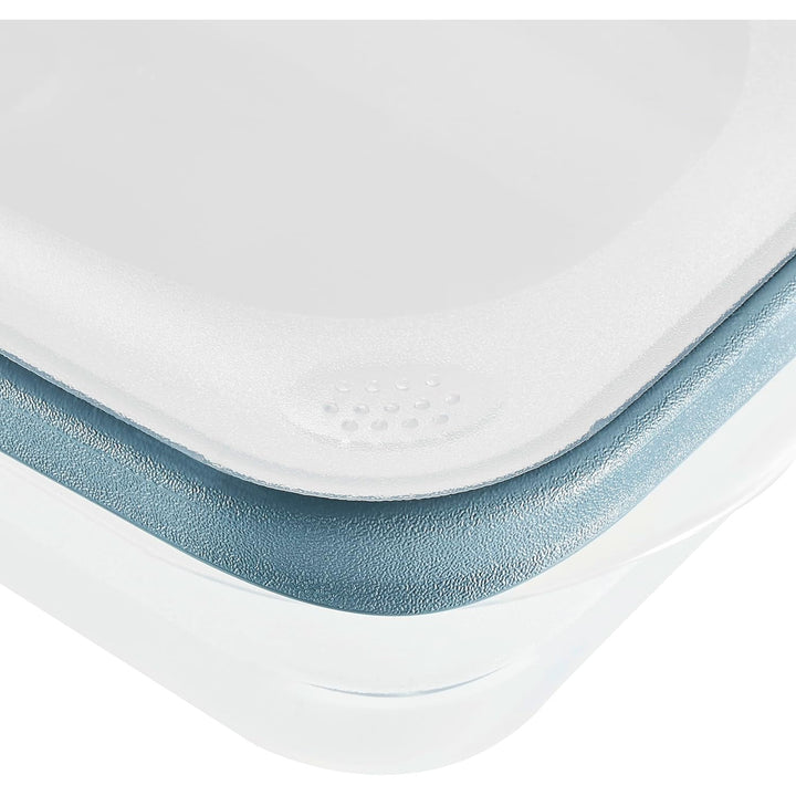 Keeeper Franco Recipiente para alimentos, 1,2 litros de capacidad, transparente