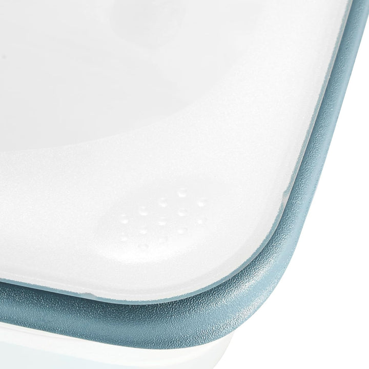 Keeeper Franco Recipiente para alimentos, 2,4 litros de capacidad, transparente