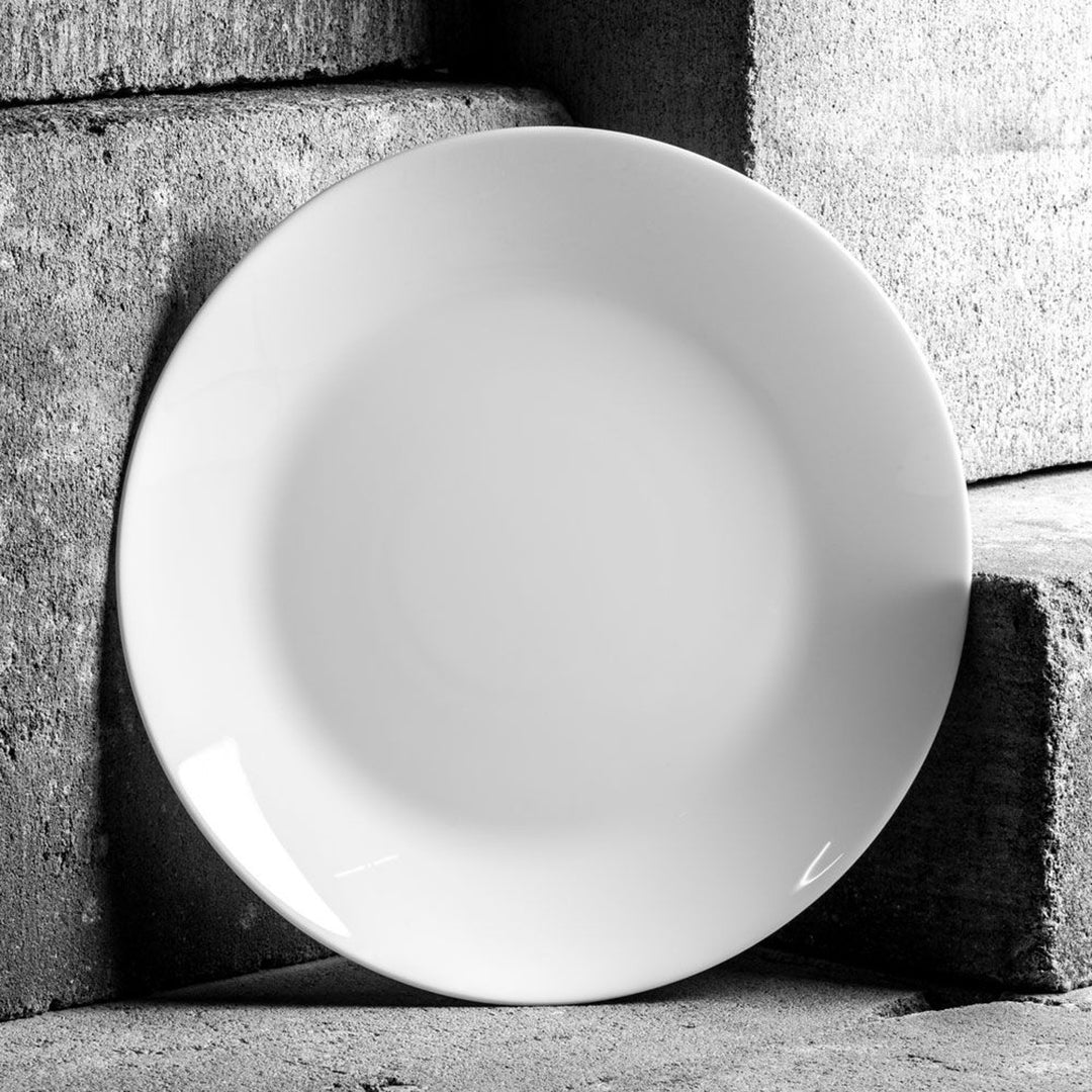 Luminarc Arcopal Zelie Plato llano, redondo 25 cm, Color blanco
