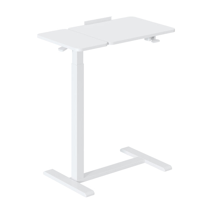 Mobiler Schreibtisch/Laptopständer Maclean, weiß, höhenverstellbar 76-109cm, max. 30kg , MC-120 W
