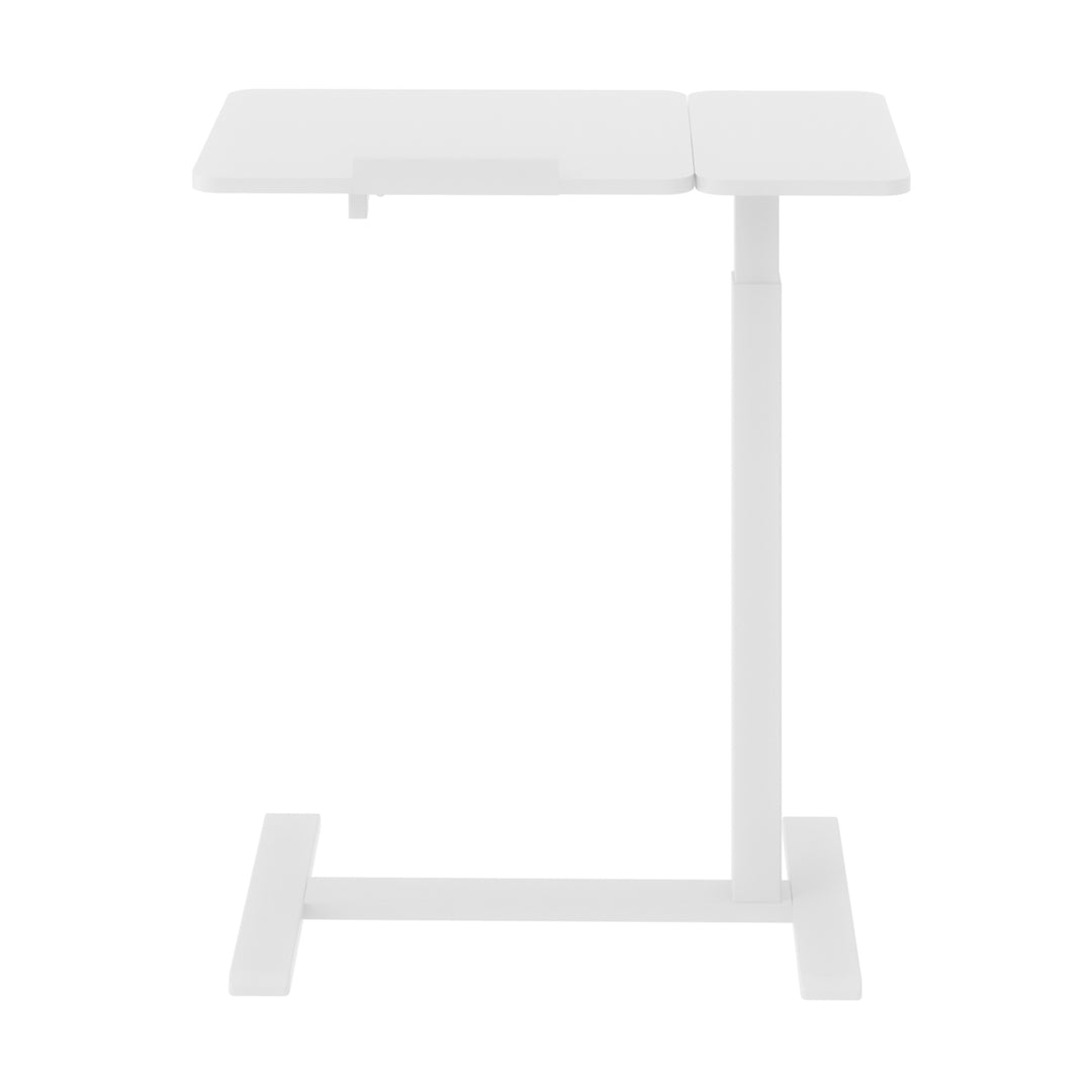 Mobiler Schreibtisch/Laptopständer Maclean, weiß, höhenverstellbar 76-109cm, max. 30kg , MC-120 W