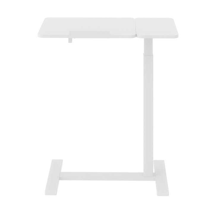 Mobiler Schreibtisch/Laptopständer Maclean, weiß, höhenverstellbar 76-109cm, max. 30kg , MC-120 W