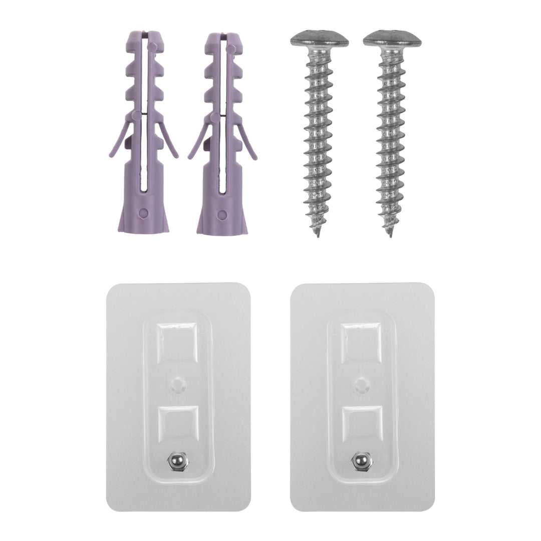 Maclean Decoder-Wandregal, einzeln, max. 5kg, Stahl, MC-122