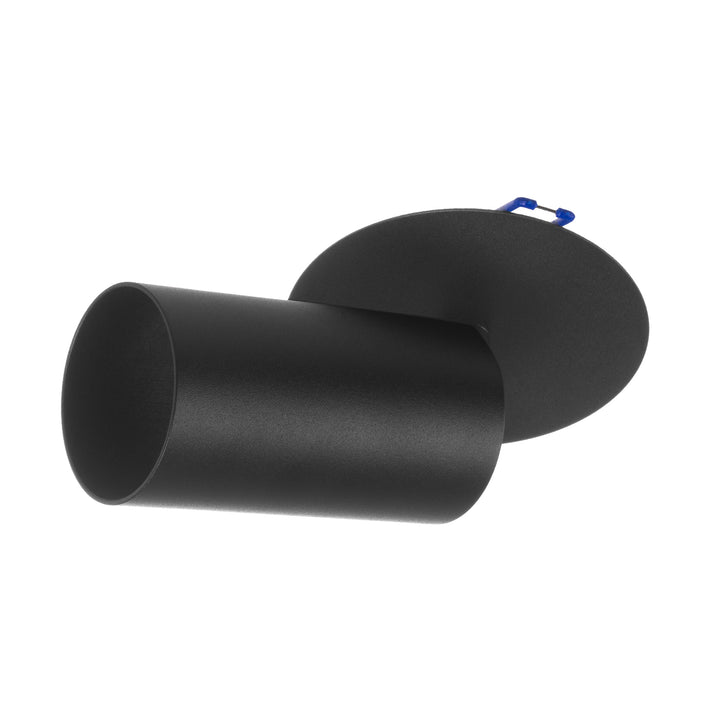 Maclean flush-mounted luminaire/tube, spot, round, aluminum, GU10, 55x130mm, black color, MCE364 B 3pcs+LED bulb GU10 7W Maclean Energy MCE437 NW neutral white 4000K, 220-240V~, 50/60Hz, 3pcs
