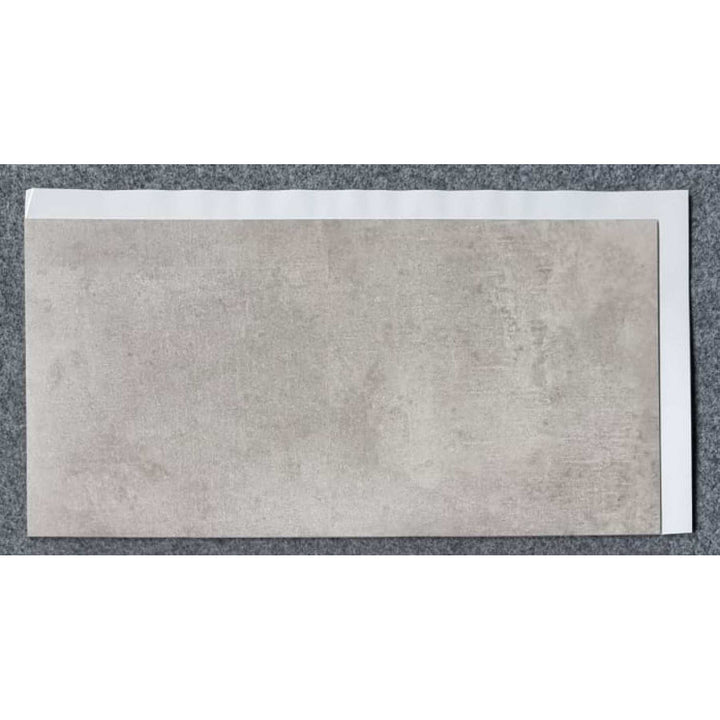 Fliesana Baldosas autoadhesivas para paredes y suelos, juego de 3, impermeable, Color gris claro