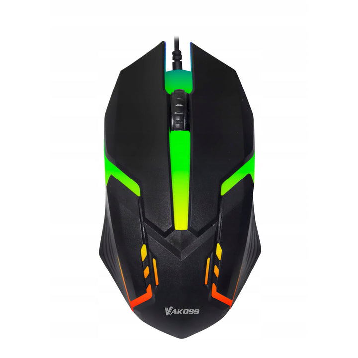 Vakoss gaming mouse, RGB backlight, 1000dpi, TM-5133K