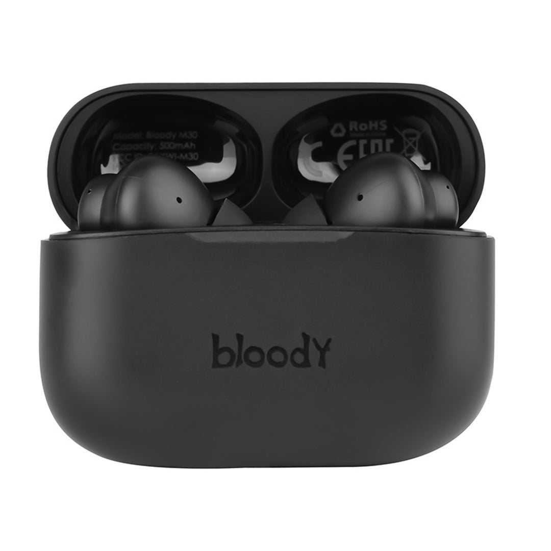 A4TECH Wireless Headphones, Bluetooth 5.0, BLOODY TWS M30 Black