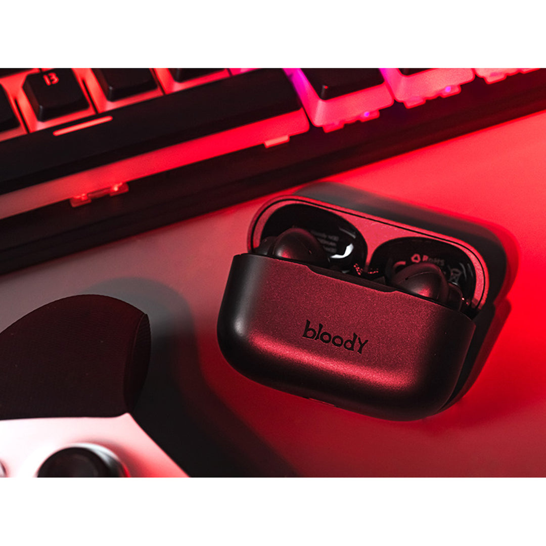 A4TECH Wireless Headphones, Bluetooth 5.0, BLOODY TWS M30 Black