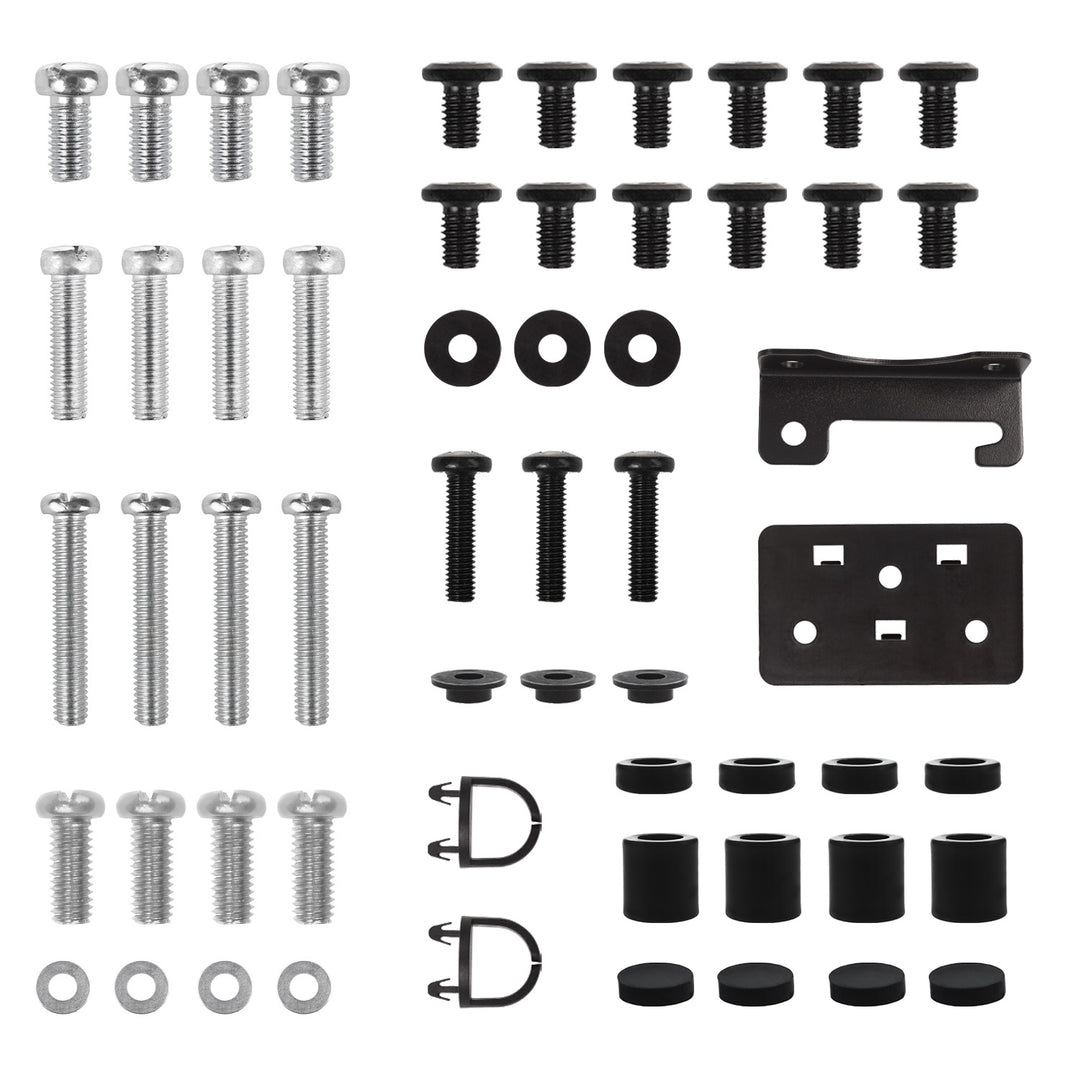 Universal-TV-Ständer Maclean, für RTV-Schrank, Ständer, max. 40kg, max. VESA 400x400, Höhen- und Winkelverstellung, für TV-Geräte 32-65", MC-1240
