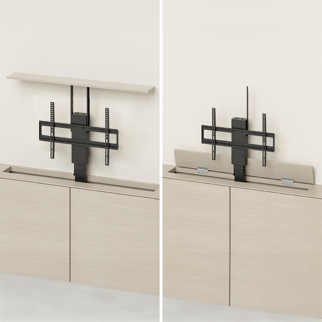 Elektrischer Decken- und Bodengriff, ausziehbar, 43''-88''', VESA 600x400, max. 60kg, 100-240V AC,50/60Hz